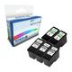 Remanufactured Super Saver Valuepack of 3x JP451 & 2x JP453 (592-10275 & 592-10276) Replacement Ink Cartridges for Dell Printers