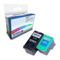 Remanufactured Basic Valuepack of 339 & 344 (C8767ee/C9363ee) High Capacity Replacement Ink Cartridges for HP Printers