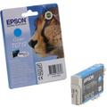 Original Epson T0712 Cyan Ink Cartridges (C13T07124012)