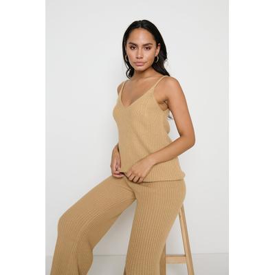 Renee Knitted Top - Camel