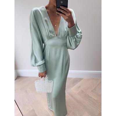 Alexis Batwing Maxi Dress - Mint