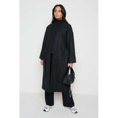 Reece Wrap Coat - Black