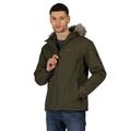 Regatta Mens Haig Waterproof Insulated Hooded Parka Jacket L - Chest 41-42' (104-106.5cm)