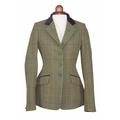Shires Aubrion Saratoga Ladies Jacket Red/Yellow/Blue Check - 30"