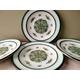 "Set of 4 Stylish retro Wedgwood 6 1/3\" Tea/Side/Bread & Butter Plates \"Victoria\" pattern. Oven to table, practical, hard-wearing, beautiful."