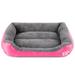 Dog Beds for Large Medium Small Dogs Durable Washable Dog Sofa Bed Cozy Rectangle Puppy Bed Calming Orthopedic Pet Bed Cat Beds with Non-Slip Bottom Machine Washable Soft Dog Crate Bed for Sleeping