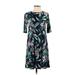 Old Navy Casual Dress: Blue Print Dresses - Women's Size X-Small