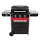 Char-Broil 3 Burner Gas and Charcoal BBQ