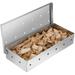 Smoker Box for Grill BBQ Wood Chips- Large Capacity Thick Stainless Steel Meat Smoky Flavor Smoker Box for Charcoal & Gas Grill