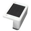 MAXSA Innovations Solar-Powered LED Deck Lights 4 Pack White