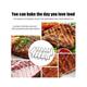 Tohuu BBQ Grill Rack Stainless Steel Wire Rack for Cooking Barbecue Grill Accessories Rib Frying Cooking Grill for Parties Family Gatherings Camping Trips and Backyard BBQ fashionable