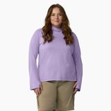 Dickies Women's Plus Cooling Performance Sun Shirt - Purple Rose Size 1X (SLFW47)