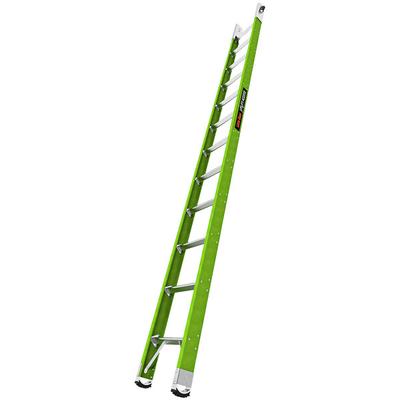 Little Giant 12' Type 1AA Green Fiberglass Underground Utility Access Ladder Base Section 18002 - 375 lb. Capacity