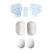 Martin / Russell Athletic Football Adult 7-Piece Pad Set - Thigh Knee Hip Tail Pads