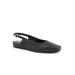 Women's Vittoria Sling Back Flat by SoftWalk in Black (Size 6 M)