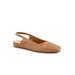 Women's Vittoria Sling Back Flat by SoftWalk in Tan (Size 9 1/2 M)