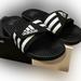 Adidas Shoes | Adidas Adissage Shower Beach Pool Slides/ Flip Flops Men’s 6 Women’s 7 Unisex | Color: Black/White | Size: Various