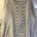 J. Crew Sweaters | Almost New 70% Nylon 30% Wool Jcrew Popcorn Stitch Sweater | Color: Gray | Size: Xxl