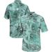 Men's Colosseum Green Notre Dame Fighting Irish Realtree Aspect Charter Full-Button Fishing Shirt