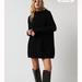 Free People Sweaters | Free People Ottoman Slouchy Tunic | Color: Black | Size: Xs