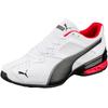 Sneaker PUMA "TAZON 6 FM", Gr. 40, rot (puma weiß, puma schwarz, puma silber), Synthetik, sportlich, Schuhe Modernsneaker Sneaker low, Topseller
