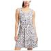 Athleta Dresses | Euc - Athleta Sweet Saturday Faux Wrap Dress - Size Medium | Color: Black/White | Size: M