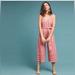 Anthropologie Pants & Jumpsuits | Ettitwa Anthropologie Red Stripe Robin Jumpsuit | Color: Cream/Red | Size: L