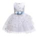 Solid Dresses for Little Girls Pageant Dress Tulle Prom 210Y Outfits Children Kid Ball Clothes Girl Princess Embroidered Dress Gown Floral Sleeveless Girls Short Dress Little Girls Dresses Size 7