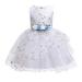 Solid Dresses for Little Girls Pageant Dress Tulle Prom 210Y Outfits Children Kid Ball Clothes Girl Princess Embroidered Dress Gown Floral Sleeveless Girls Short Dress Little Girls Dresses Size 7