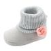 Qufokar Baby Girl Outfits for Winter Girls Shoes Size 12 Cotton Shoes for Baby Girls And Boys Warm Shoes Soft Comfortable Boots Toddler Warming Shoes