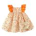 Dress up Clothes for Little Girls Girls Sweaters Size 10 12 Floral Princess Beach Vacation Bag Ruffles Summer Dress Set Girls Party Dress for Baby Girl Christmas Dresses for Girls Baby