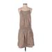 Old Navy Casual Dress - DropWaist: Tan Dresses - Women's Size Small