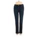 Treasure & Bond Jeans - Low Rise Skinny Leg Denim: Blue Bottoms - Women's Size 24 - Dark Wash