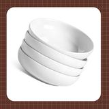 Eternal Night Large Pasta Bowls, 45 Ounce Salad Bowls & Serving Bowls, Soup Bowl, 8.5 Inch Pasta Plates in White | 2.4 H x 8.5 W x 8.5 D in | Wayfair