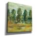 Red Barrel Studio® 'Forest II' By Silvia Vassileva, Canvas Wall Art, 12"X12" Canvas, Wood in Green | 12 H x 12 W x 0.75 D in | Wayfair