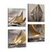 East Urban Home 4 Piece Wrapped Canvas Photograph Set Canvas in Brown/Gray | 13 H x 13 W x 0.12 D in | Wayfair AB1EAEA703EF4873853CFC355CB12C70