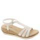 Easy Street Dorinda - Womens 7.5 White Sandal Medium