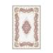 White 71 x 47 x 0.31 in Area Rug - East Urban Home Justine Oriental Machine Made Flatweave Area Rug in Red/ | 71 H x 47 W x 0.31 D in | Wayfair
