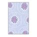 Purple/Red Rectangle 3'11" x 5'11" Area Rug - East Urban Home Floral Machine Made Flatweave Area Rug in 71.0 x 47.0 x 0.31 in white | Wayfair