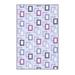 Purple/Red Rectangle 4'7" x 7'3" Area Rug - East Urban Home Aaima Geometric Machine Made Flatweave Area Rug in 87.0 x 55.0 x 0.31 in blue/indigo | Wayfair