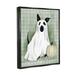 Stupell Industries Dog Ghost Halloween Costume Framed Giclee Art By Lil' Rue Canvas in Black/Green/White | 31 H x 25 W x 1.7 D in | Wayfair