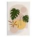 Stupell Industries Potted Monstera Plant Leaves Giclee Art By Janet Tava Wood in Brown | 19 H x 13 W x 0.5 D in | Wayfair as-353_wd_13x19