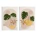 Stupell Industries Boho Monstera Archway Landscape 2 Piece Wall Plaque Art Set By Janet Tava in Green | 19 H x 13 W x 0.5 D in | Wayfair