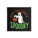 Stupell Industries Keep Halloween Spooky Trick at-142 Wood in Black/Brown | 12 H x 12 W x 0.5 D in | Wayfair at-142_wd_12x12