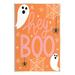 Stupell Industries Hey Boo Orange Halloween at-309 Wood in Black/Brown/Orange | 19 H x 13 W x 0.5 D in | Wayfair at-309_wd_13x19