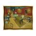 Stupell Industries The Night Café Van Gogh Scene Painting Framed Floater Canvas Wall Art By One1000paintings Canvas in Brown/Red | Wayfair