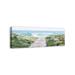 Dovecove Ocean Walkway - Wrapped Canvas Panoramic Graphic Art Canvas in Blue/Green | 12 H x 36 W x 1.25 D in | Wayfair