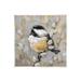 Winston Porter Bird Perched Pussy Willow Wildlife Wall Plaque Art By Andrea Lavery in Black/Gray | 12 H x 12 W x 0.5 D in | Wayfair