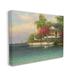 Stupell Industries Tropical Boats Waterfront Scenery Canvas Wall Art By Martin Figlinski Canvas in White | 36 H x 48 W x 1.5 D in | Wayfair