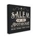 Stupell Industries Salem Apothecary Vintage Witch Sign Canvas Wall Art By Angela Nickeas Canvas in White | 36 H x 36 W x 1.5 D in | Wayfair